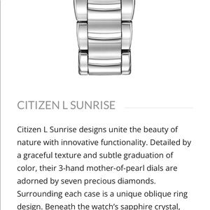 Citizen Eco Drive Watch